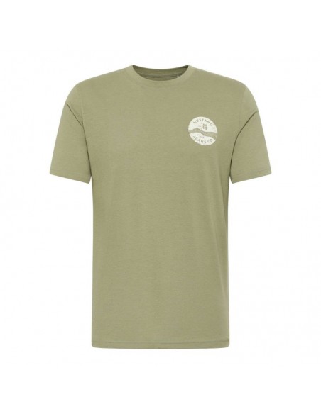 Mustang Ανδρικό T-shirt Κοντομάνικο Χακί 1013805-6273