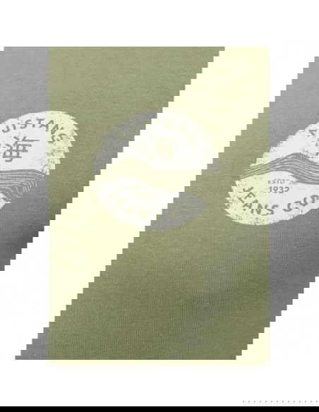 Mustang Ανδρικό T-shirt Κοντομάνικο Χακί 1013805-6273