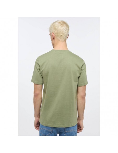 Mustang Ανδρικό T-shirt Κοντομάνικο Χακί 1013805-6273
