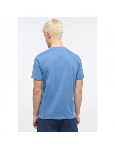 Mustang Ανδρικό T-shirt Κοντομάνικο Γαλάζιο 1013806-5169