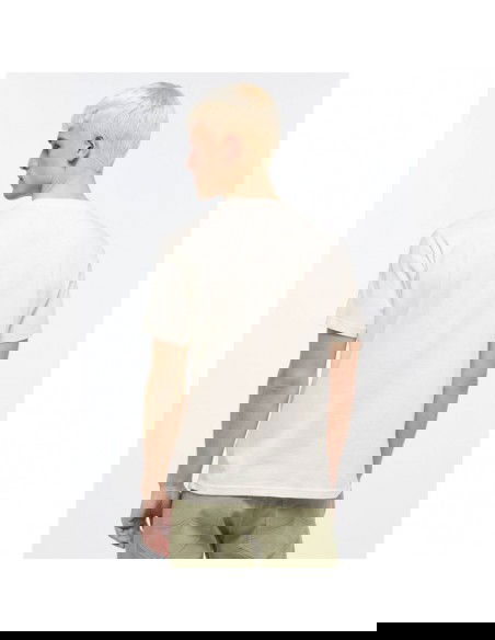 Mustang Ανδρικό T-shirt Κοντομάνικο Μπεζ 1013806-8001