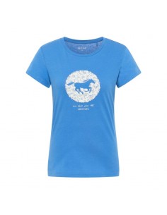 Mustang Γυναικείο T-shirt Γαλάζιο 1013781-5428