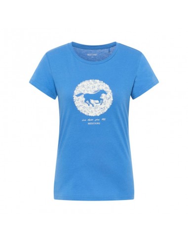 Mustang Γυναικείο T-shirt Γαλάζιο 1013781-5428