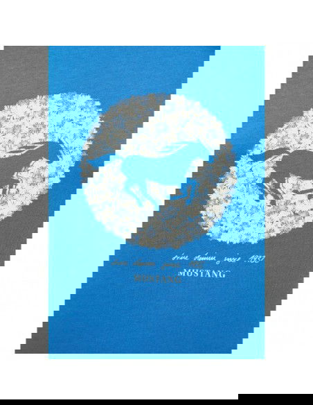 Mustang Γυναικείο T-shirt Γαλάζιο 1013781-5428