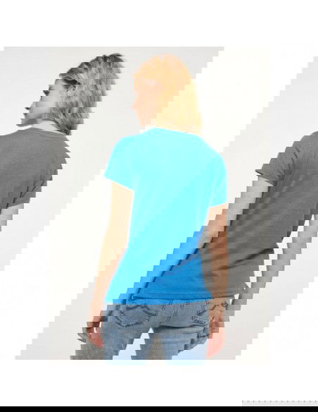 Mustang Γυναικείο T-shirt Γαλάζιο 1013781-5428