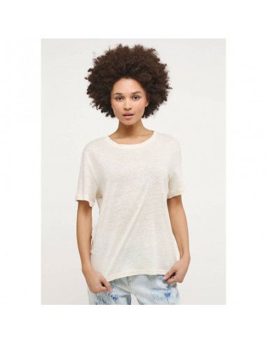 Mustang Alina C Linen Tshirt W 1013788 2045