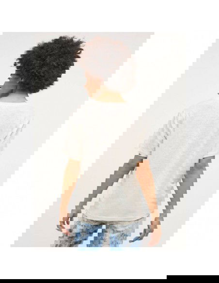 Mustang Γυναικείο T-shirt Μπεζ 1013788-2045