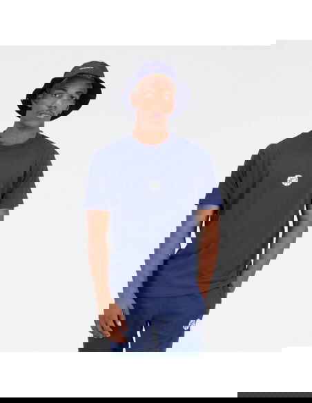 New Balance Ανδρικό T-shirt Μπλε με Στάμπα MT23582NNY