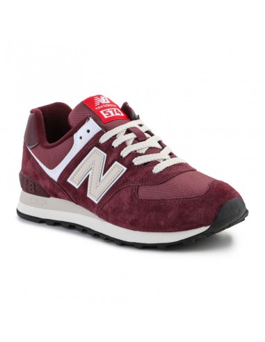 New Balance 574 Ανδρικά Sneakers Μπορντό U574HMG