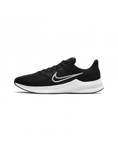 Nike Downshifter 11 CW3411-006 Ανδρικά Αθλητικά Παπούτσια Running Black / White / Dark Smoke Grey