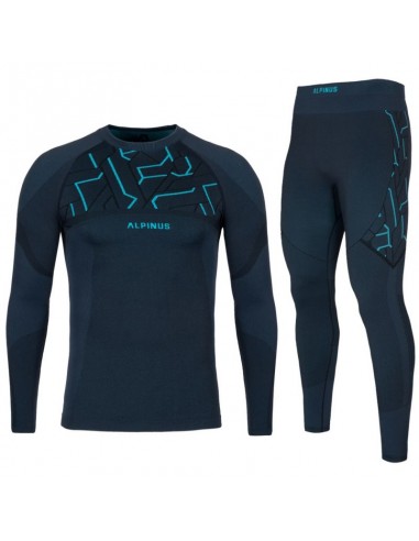 Alpinus Gausdal SI8907 Ανδρικό Σετ Ισοθερμικών Μπλε