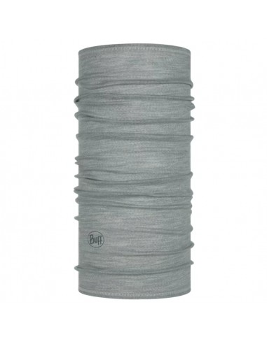 Buff Lightweight Merino Wool Tubular Solidlight Grey