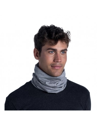 Buff Lightweight Merino Wool Tubular Solidlight Grey