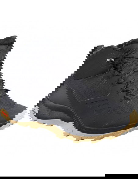 Salomon Outsnap CSWP L40922000 Ανδρικά Ορειβατικά Μποτάκια Αδιάβροχα Black / Ebony / Gum