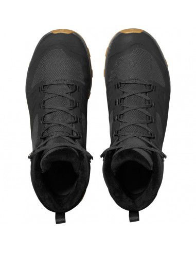 Salomon Outsnap CSWP L40922000 Ανδρικά Ορειβατικά Μποτάκια Αδιάβροχα Black / Ebony / Gum