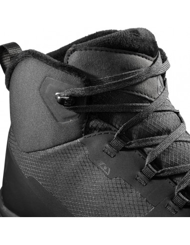 Salomon Outsnap CSWP L40922000 Ανδρικά Ορειβατικά Μποτάκια Αδιάβροχα Black / Ebony / Gum