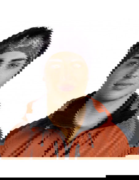 Buff Thermonet 132727.901 Αθλητικό Περιμετώπιο Γκρι