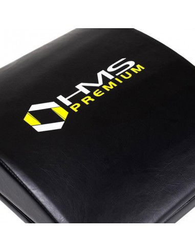 HMS 17-44-140 Στρώμα Γυμναστικής Αναδιπλούμενο Μαύρο (71x30x2.5cm)