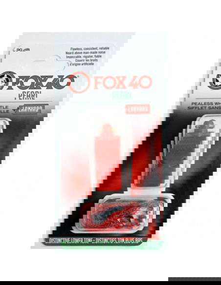 Whistle FOX 40 Pearl string 97030108 red