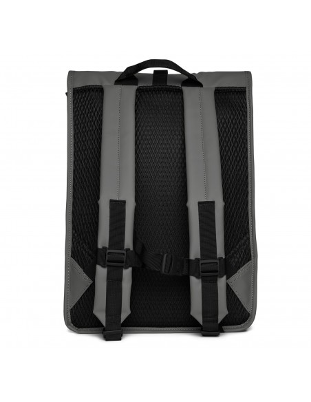 Rains Rolltop Rucksack Σακίδιο Πλάτης Γκρι 13320-13