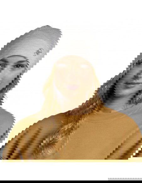 Buff Beanie Unisex Σκούφος Πλεκτός σε Μπεζ χρώμα 113013.003