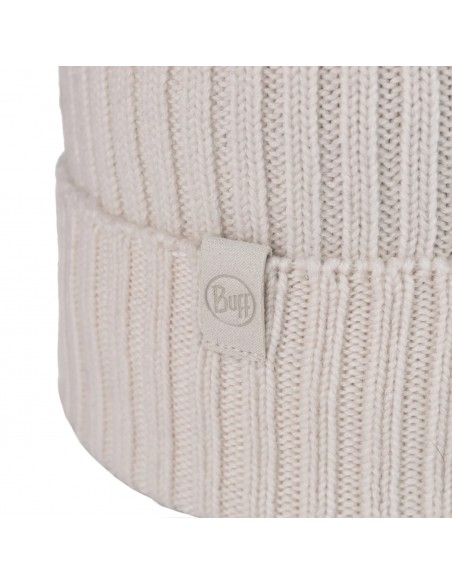 Buff Beanie Unisex Σκούφος Πλεκτός σε Μπεζ χρώμα 124242.798