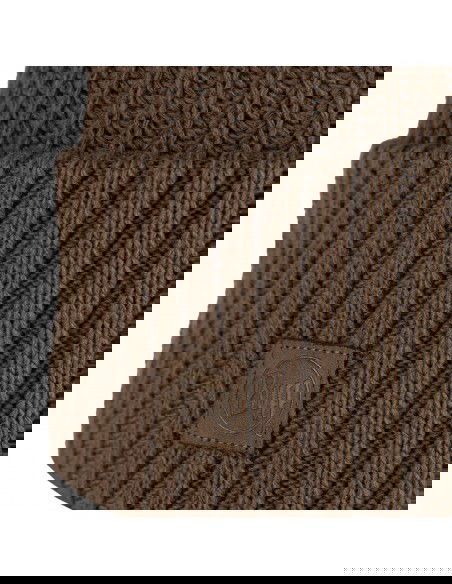 Buff Beanie Unisex Σκούφος Πλεκτός σε Καφέ χρώμα 129694.315