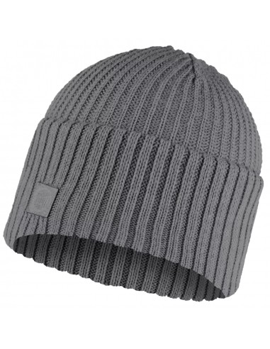 Buff Rutger Beanie Unisex Σκούφος με Rib Πλέξη σε Γκρι χρώμα 129694.938