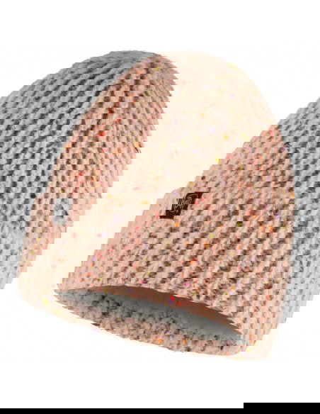 Buff Beanie Unisex Fleece Σκούφος με Rib Πλέξη σε Ροζ χρώμα 129698.508