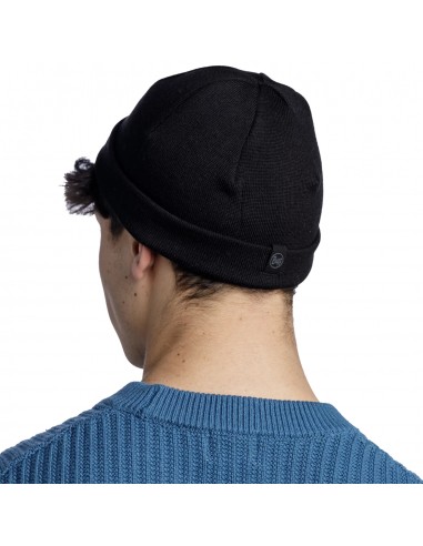 Buff Beanie Unisex Σκούφος Πλεκτός σε Μαύρο χρώμα 132326.999