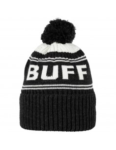 Buff Beanie Unisex Σκούφος Πλεκτός σε Μαύρο χρώμα 132332.555