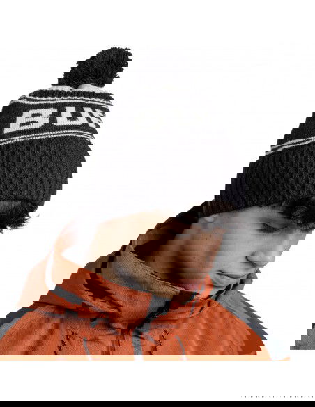 Buff Beanie Unisex Σκούφος Πλεκτός σε Μαύρο χρώμα 132332.555