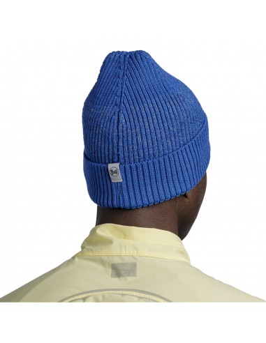 Buff Merino Beanie Unisex Σκούφος Πλεκτός σε Navy Μπλε χρώμα 132339.791