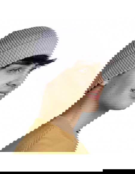 Buff Beanie Unisex Σκούφος Πλεκτός σε Γκρι χρώμα 132339.933