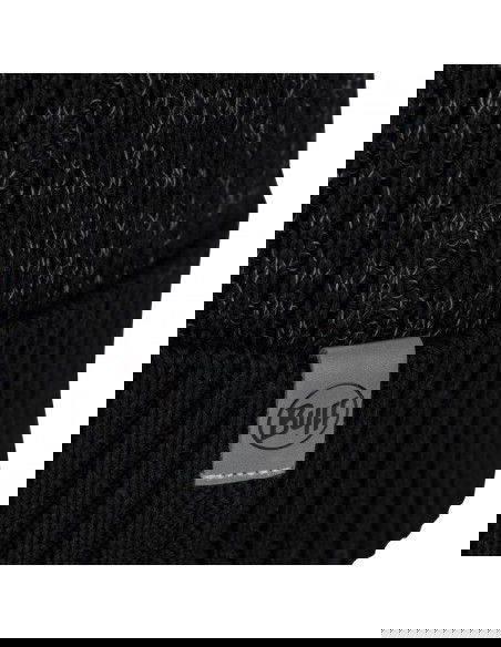 Buff Beanie Unisex Σκούφος Πλεκτός σε Μαύρο χρώμα 132339.999