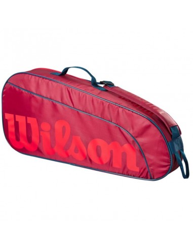 Wilson WR8023903 Παιδική Τσάντα Ώμου / Χειρός Τένις 3 Ρακετών Κόκκινη