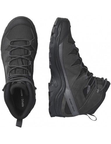 Salomon Quest Rove GTX L47181300 Ανδρικά Ορειβατικά Μποτάκια Αδιάβροχα με Μεμβράνη Gore-Tex Black / Phantom / Mgnt