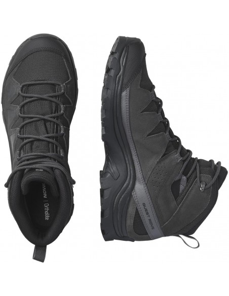 Salomon Quest Rove GTX L47181300 Ανδρικά Ορειβατικά Μποτάκια Αδιάβροχα με Μεμβράνη Gore-Tex Black / Phantom / Mgnt