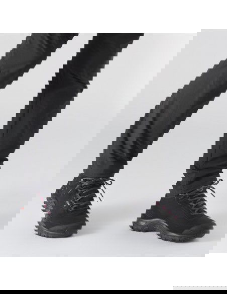 Salomon Shelter CS L41110500 Γυναικεία Ορειβατικά Μποτάκια Αδιάβροχα Black / Ebony / Winetast