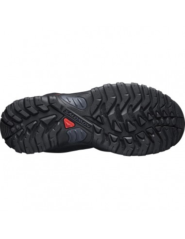 Salomon Shelter CS L41110500 Γυναικεία Ορειβατικά Μποτάκια Αδιάβροχα Black / Ebony / Winetast