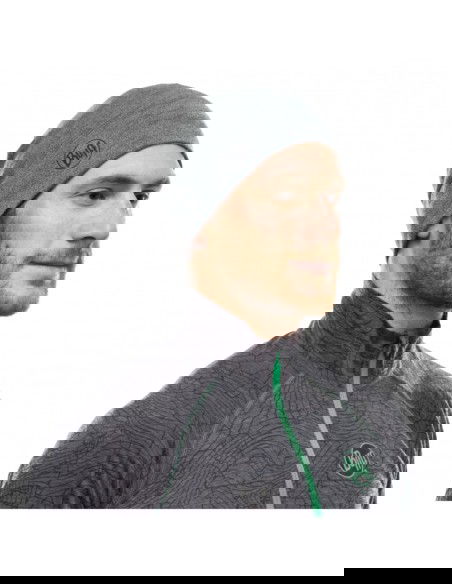 Buff Beanie Unisex Σκούφος Πλεκτός σε Γκρι χρώμα 118007.933