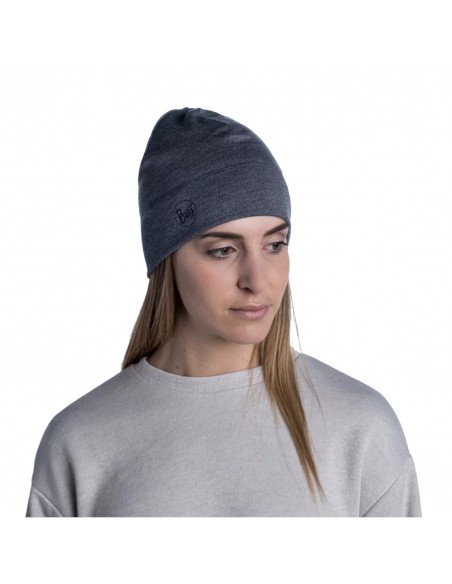 Buff Beanie Unisex Σκούφος Πλεκτός σε Γκρι χρώμα 118007.933