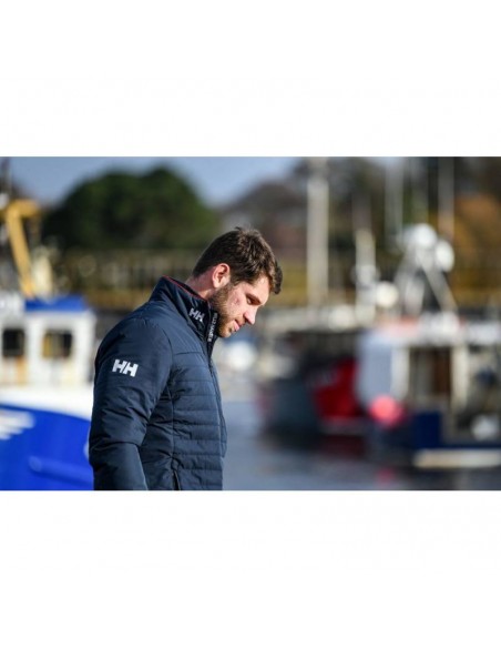Helly Hansen Ανδρικό Χειμωνιάτικο Μπουφάν Puffer Navy Μπλε 30343-597