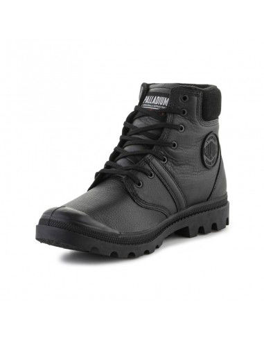 Palladium Pallabrousse Μαύρα Ανδρικά Μποτάκια 77982-001-M