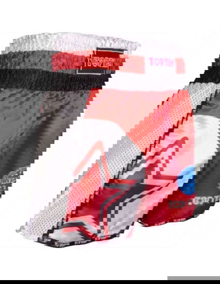 Top Ten Wako 18641 Ανδρικό Σορτσάκι Πυγμαχίας Κόκκινο