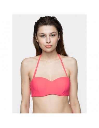 4F Strapless Bikini Top με Ενίσχυση Πορτοκαλί H4L21-KOS002G-63S