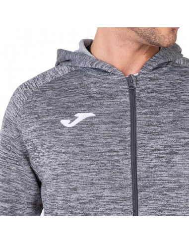 Joma Ανδρική Φούτερ Ζακέτα με Κουκούλα Γκρι 101303-150