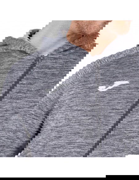 Joma Ανδρική Φούτερ Ζακέτα με Κουκούλα Γκρι 101303-150