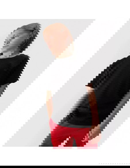 4F Παιδικό T-shirt Μαύρο 4FJAW23TTSHM0795-20S