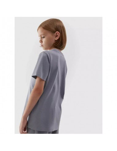 4F Παιδικό T-shirt Γκρι 4FJAW23TTSHM0795-34S